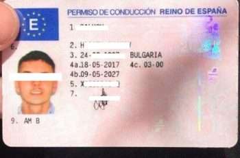 spanischen Führerschein online kaufen